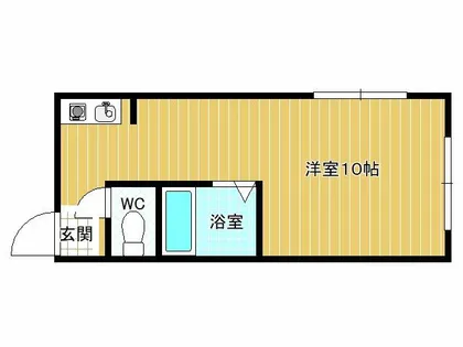 スリーコーポ【2階】の間取り