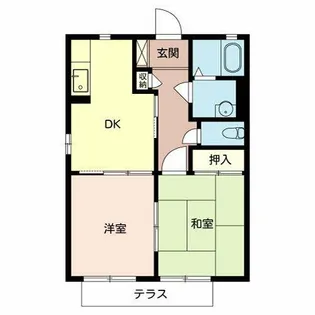 大阪府堺市西区菱木2丁【アパート】の間取り