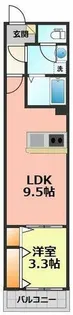LE COCON清須Ⅱ【1階】の間取り