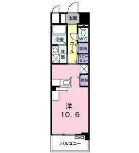クリーモア・クラ【2階】の間取り