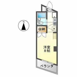 ノーサレンダー【3階】の間取り