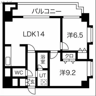 大阪府大阪市城東区野江3丁目【マンション】の間取り