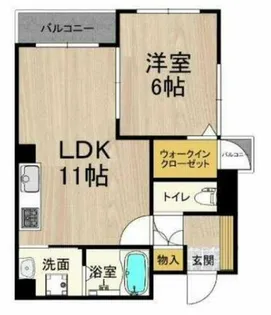 M.Hills西本町【7階】の間取り