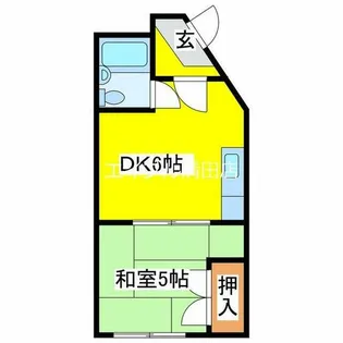 尾崎ビル【301号室】の間取り