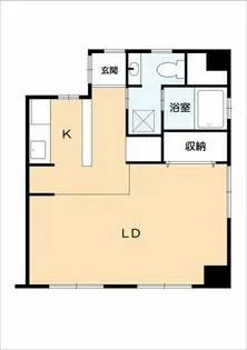 ライオンズマンション神戸元町【10階】の間取り