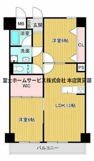 パークモダン住之江公園【9階】の間取り