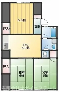 社ハイツ【101号室】の間取り