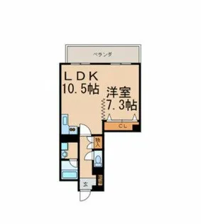 サンコーマンションⅡ【1207号室】の間取り