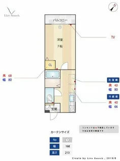 papillon【2階】の間取り