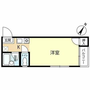 オーベルジュ平尾【1階】の間取り