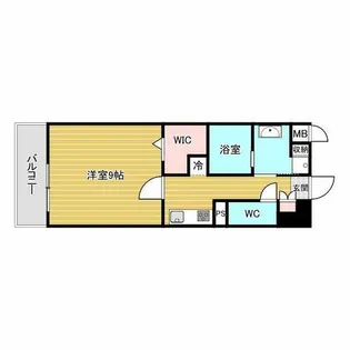 レジデンス南桜塚【2階】の間取り