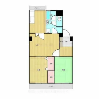 アーバン京命1【2階】の間取り