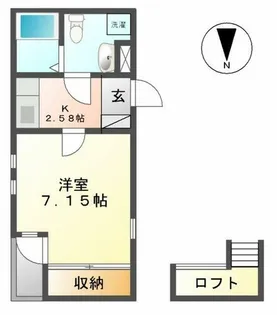 アムール青柳【3階】の間取り