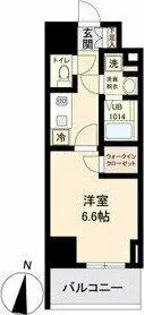 M-Luxe丸の内【6階】の間取り
