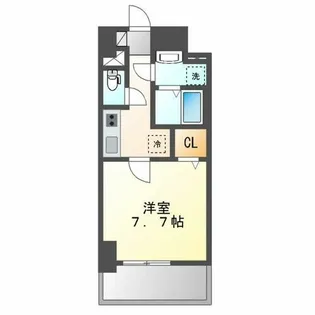 レジデンスユウキ【502号室】の間取り