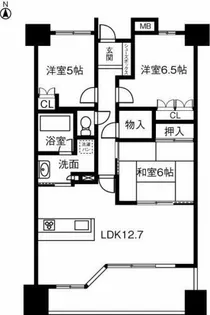 リ-デンススクエア一宮1003号室【1003号室】の間取り