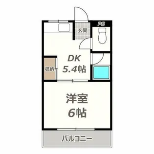 光洋マンション【308号室】の間取り