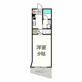 CITY SPIRE美章園【801号室】の間取り