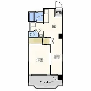 シティライフ有萬【5階】の間取り