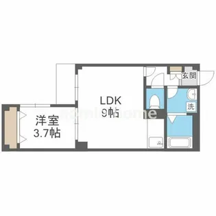 wiz Abeno【1階】の間取り