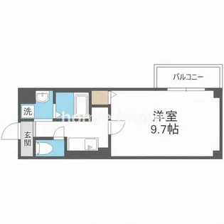 RB桑津【3階】の間取り