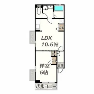 メゾン ソレイユ【3階】の間取り