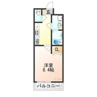 Feliz Etstudio【3階】の間取り