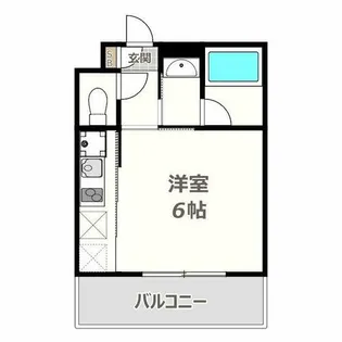 ファイブコート阪南町【601号室】の間取り