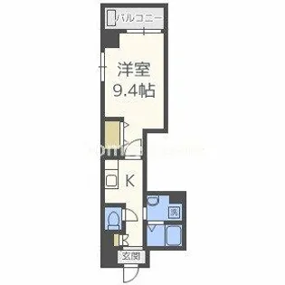 アンランジュ【6階】の間取り