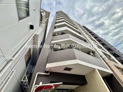 エグゼ阿倍野【9階】の外観