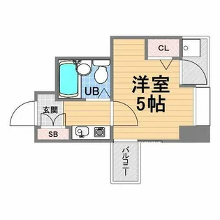 ドール甲子園口【6階】の間取り