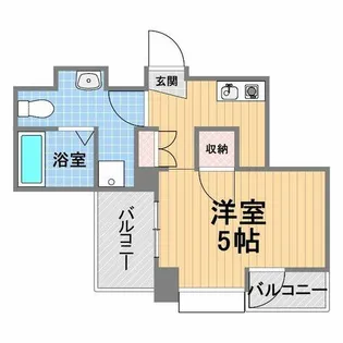 ドール甲子園口【2階】の間取り
