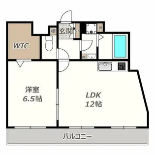 朝日プラザ天王寺東ピエ・タ・テール【8階】の間取り