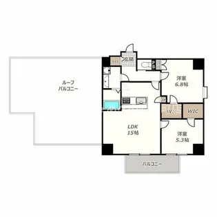 LEGALAND+ABENO SANMEICHO【9階】の間取り