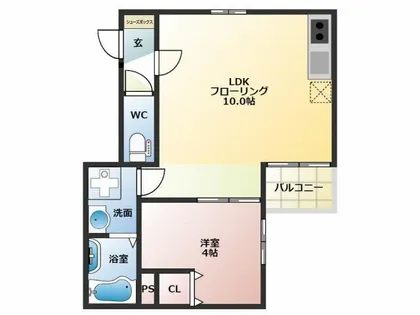 K-plusⅠ【1階】の間取り