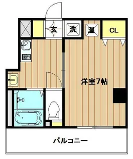 プレアデス桃谷【501号室】の間取り