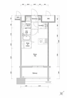 エンクレスト博多駅南GRACE【5階】の間取り