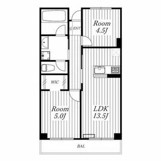 メゾン本山【4階】の間取り