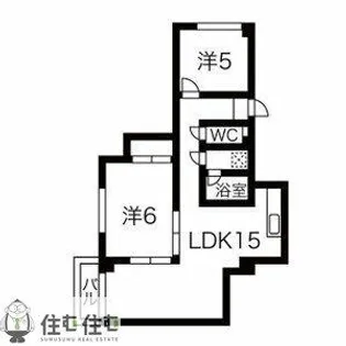 サンハイツイケダ【1階】の間取り