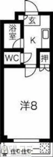 ジョイフル音貝【1階】の間取り