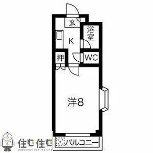 ジョイフル音貝【2階】の間取り