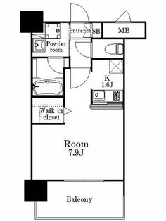 エンクレスト博多PREMIER【918号室】の間取り