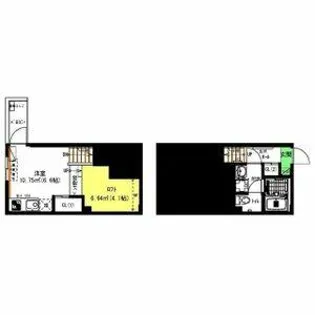 Lucia Hills名駅北(ルチアヒルズ名駅北)【202号室】の間取り