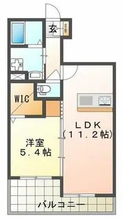ハイツフローラ東【1階】の間取り