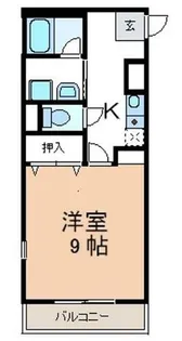 イリゼ【105号室】の間取り