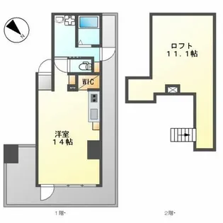 大和八事CUBE【4B号室】の間取り