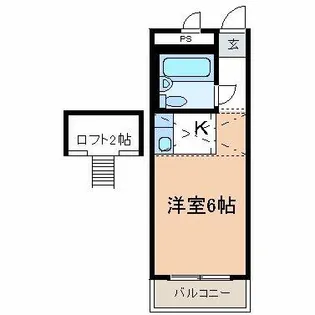 ピュアプレイス【309号室】の間取り