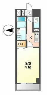 レジディア東桜【809号室】の間取り