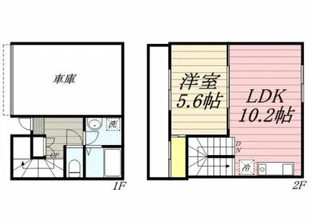 La Luce【B号室】の間取り