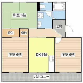 リーフマンション【301号室】の間取り